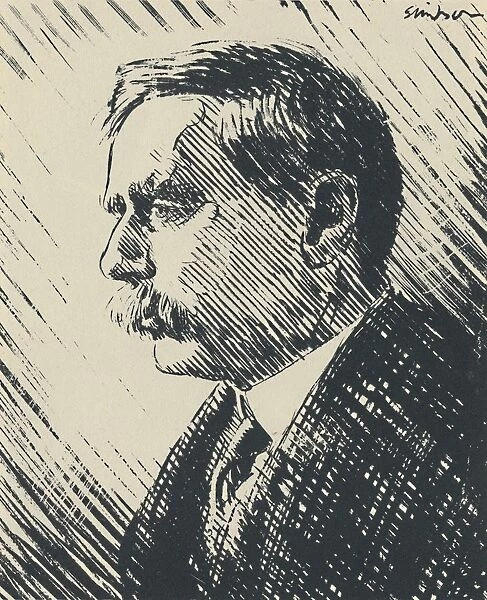H. G. Wells, c1930s, (c1950). Creator: Joseph Simpson