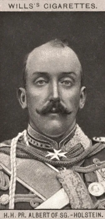 Framed Print : H. H, PR. Albert of SG-Holstein, 1908. Artist: WD & HO Wills