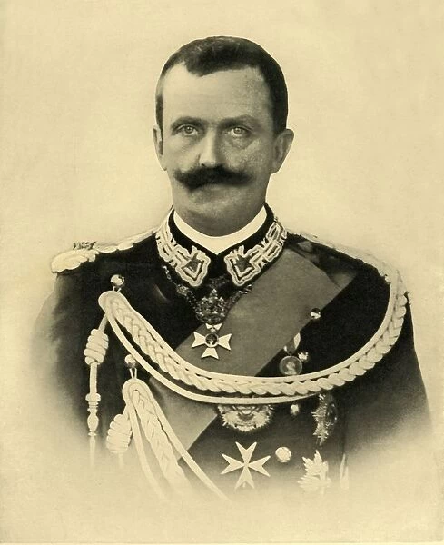 H. M. Victor Emmanuel III, King of Italy, c1910s, (c1920). Creator: Russell & Sons
