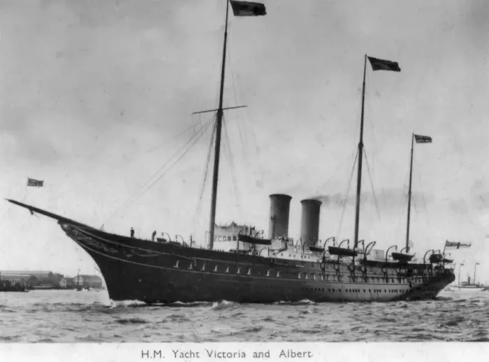 Framed Print : H M Yacht Victoria and Albert, 1900 Framed Print : H M Yacht Victoria and Albert, 1900