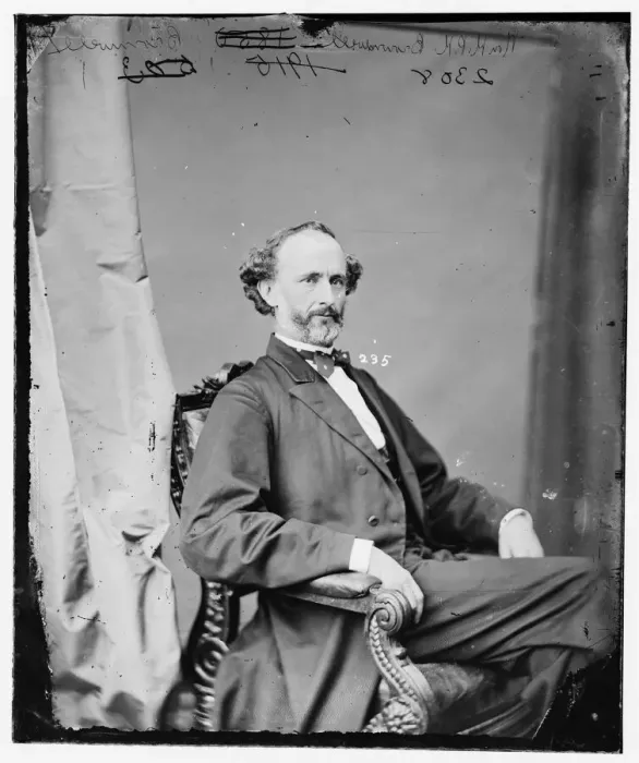 Framed Print : H. P. H. Brownwell, between 1860 and 1875. Creator: Unknown Framed Print : H. P. H. Brownwell, between 1860 and 1875. Creator: Unknown