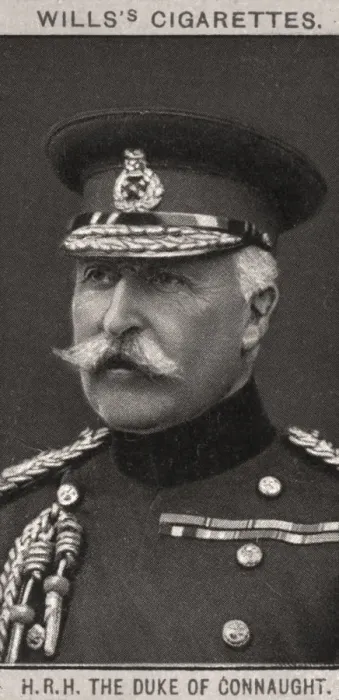 Framed Print : H. R. H The Duke of Connaught, 1908. Artist: WD & HO Wills Framed Print : H. R. H The Duke of Connaught, 1908. Artist: WD & HO Wills