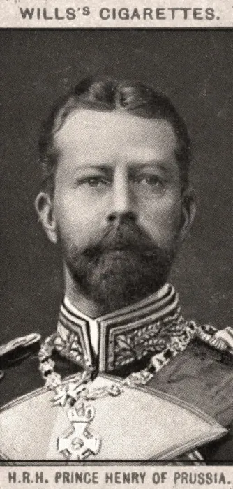 Framed Print : H. R. H Prince Henry of Prussia, 1908. Artist: WD & HO Wills Framed Print : H. R. H Prince Henry of Prussia, 1908. Artist: WD & HO Wills