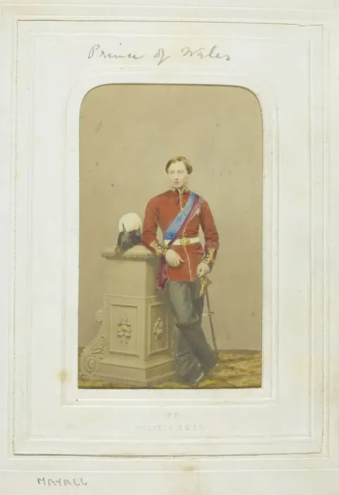 Framed Print : H. R. H. The Prince of Wales, 1860-69. Creator: John Jabez Edwin Mayall Framed Print : H. R. H. The Prince of Wales, 1860-69. Creator: John Jabez Edwin Mayall
