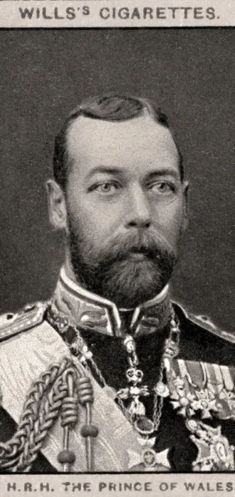 Framed Print : H. R. H The Prince of Wales, 1908. Artist: WD & HO Wills Framed Print : H. R. H The Prince of Wales, 1908. Artist: WD & HO Wills