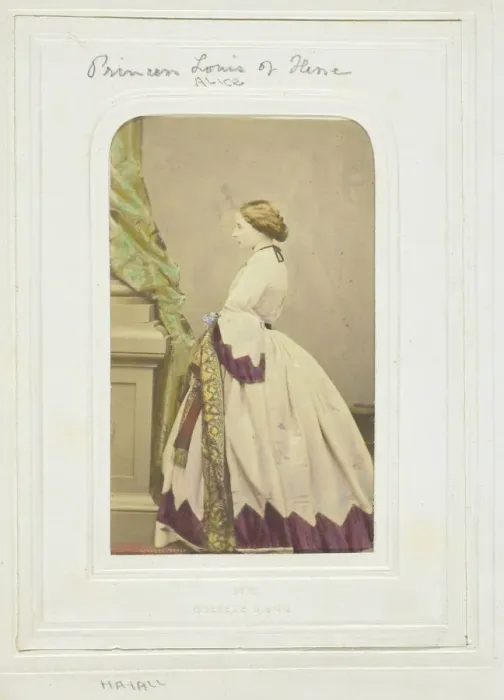Framed Print : H. R. H. The Princess Alice, 1861. Creator: John Jabez Edwin Mayall Framed Print : H. R. H. The Princess Alice, 1861. Creator: John Jabez Edwin Mayall