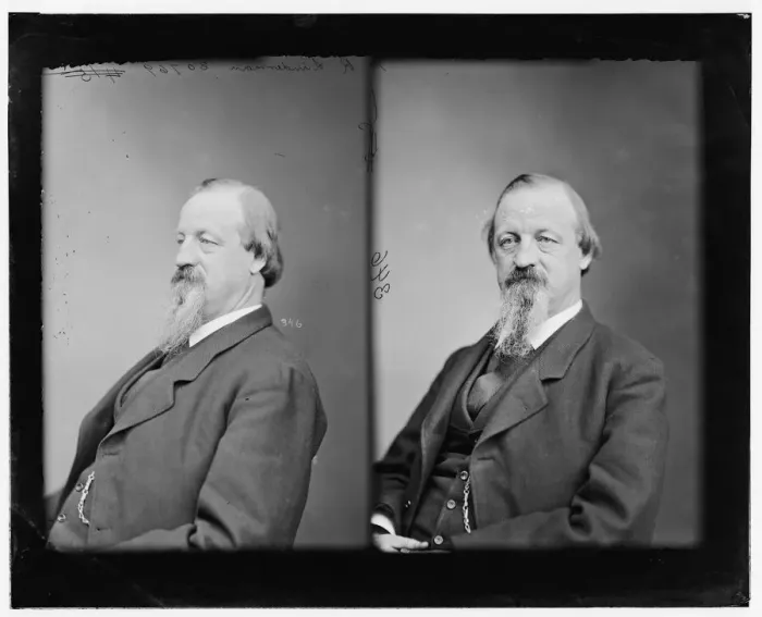 Framed Print : H. R. Linderman, 1865-1880. Creator: Unknown Framed Print : H. R. Linderman, 1865-1880. Creator: Unknown