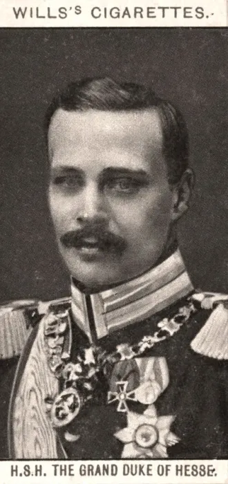 Framed Print : H. S. H The Grand Duke of Hesse, 1908. Artist: WD & HO Wills Framed Print : H. S. H The Grand Duke of Hesse, 1908. Artist: WD & HO Wills