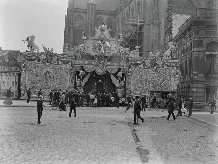 Framed Print : Haarlem, the Netherlands, 1906-1917. Creator: George Crombie Framed Print : Haarlem, the Netherlands, 1906-1917. Creator: George Crombie
