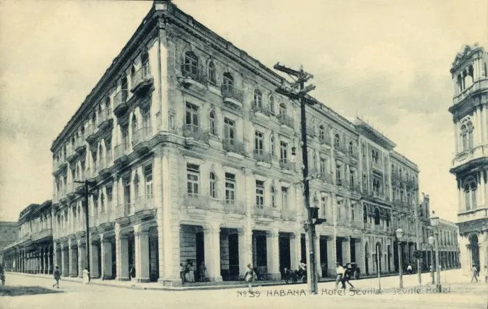 Framed Print : Habana. Hotel Sevilla. Seville Hotel, c1910s. Creator: Unknown Framed Print : Habana. Hotel Sevilla. Seville Hotel, c1910s. Creator: Unknown