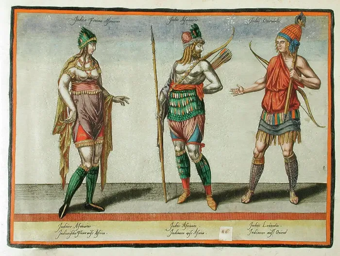 Framed Print : Habitus Variarum Orbis Gentium (Costume of the Various Peoples of the World), 1581. Creator: Jean-Jacques Boissard Framed Print : Habitus Variarum Orbis Gentium (Costume of the Various Peoples of the World), 1581. Creator: Jean-Jacques Boissard