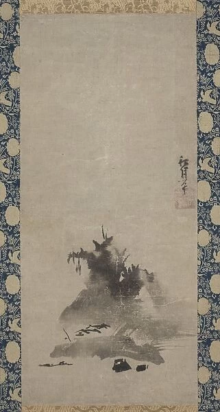Haboku (Flung-ink) Landscape, c. 1510. Creator: Sh?getsu T?kan (Japanese, 1440?-1529)