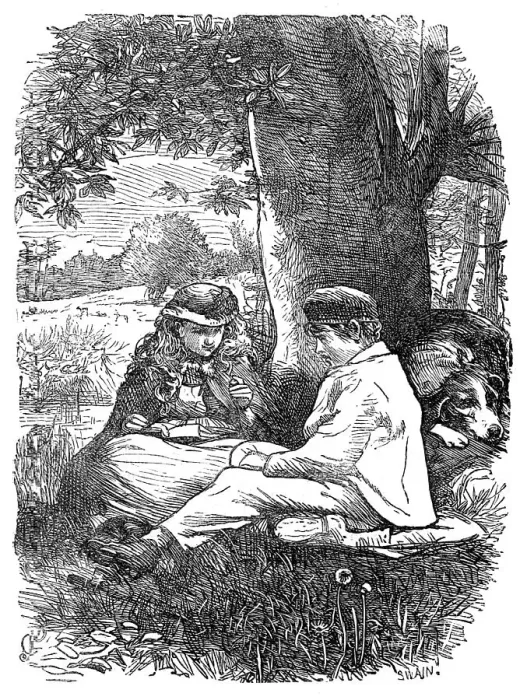 Framed Print : Hacco, The Dwarf: Maud and Robert, 1864. Creator: Swain. Hacco, The Dwarf: Maud and Robert, 1864. Creator: Swain Framed Print : Hacco, The Dwarf: Maud and Robert, 1864. Creator: Swain. Hacco, The Dwarf: Maud and Robert, 1864. Creator: Swain
