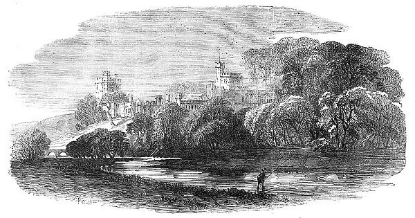 Haddon Hall, from the Bakewell-Road, 1854. Creator:s Read