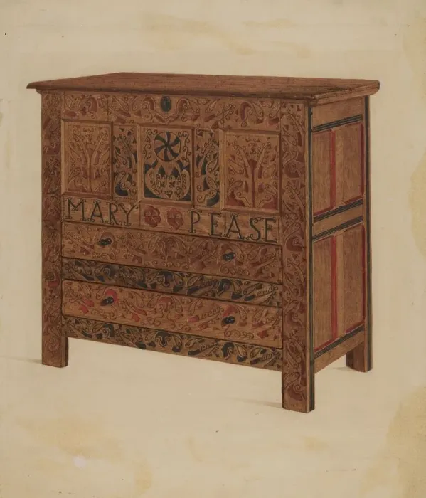 Framed Print : Hadley Chest, c. 1936. Creator: Lawrence Foster Framed Print : Hadley Chest, c. 1936. Creator: Lawrence Foster