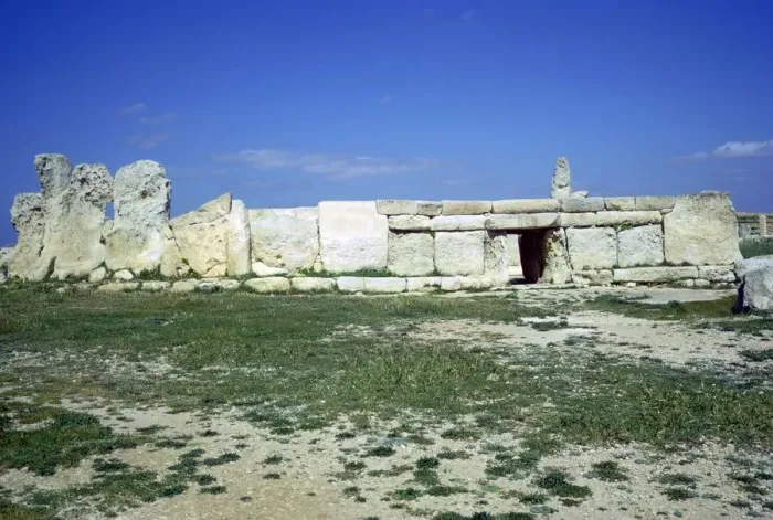 Framed Print : Hagar Qim temple on Malta. (c. 3000 BC) Framed Print : Hagar Qim temple on Malta. (c. 3000 BC)