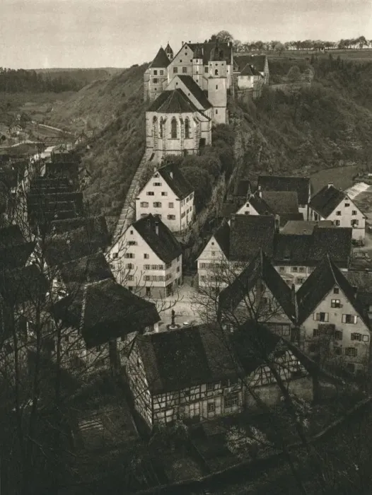 Framed Print : Haigerloch near Hechingen, 1931. Artist: Kurt Hielscher Framed Print : Haigerloch near Hechingen, 1931. Artist: Kurt Hielscher