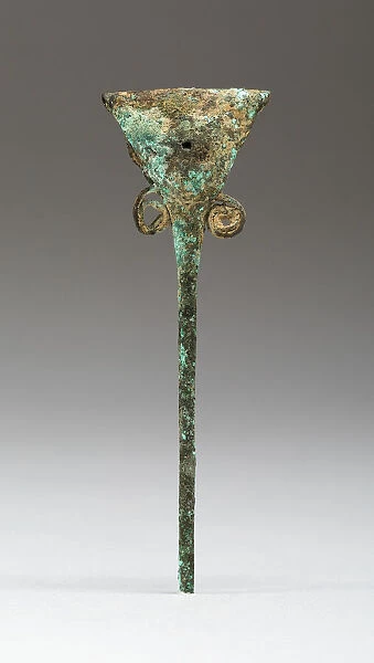 Hair Ornament or Pin with Triangular Head and Rattle, A. D. 1000  /  1532. Creator: Unknown