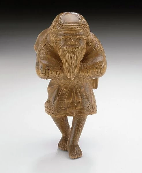 'Hairy' Ainu, 19th century. Creator: Unknown. 'Hairy' Ainu, 19th century. Creator: Unknown