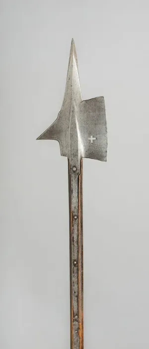 Framed Print : Halberd, Switzerland, 1663-81. Creator: Lamprecht Koller Framed Print : Halberd, Switzerland, 1663-81. Creator: Lamprecht Koller