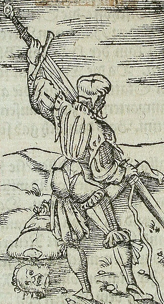 Halberdier, 17th century. Creator: Unknown