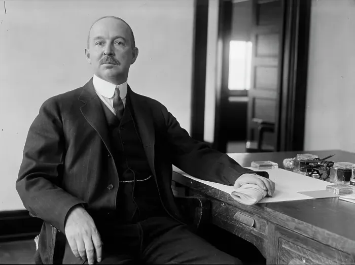 Framed Print : Hale Holden at Desk, 1917. Creator: Harris & Ewing. Hale Holden at Desk, 1917. Creator: Harris & Ewing Framed Print : Hale Holden at Desk, 1917. Creator: Harris & Ewing. Hale Holden at Desk, 1917. Creator: Harris & Ewing