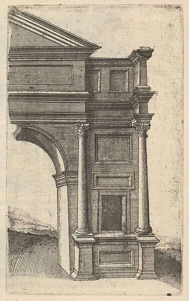 Half of an Arch [Porta Antonae] from the series Ruinarum variarum fabricarum