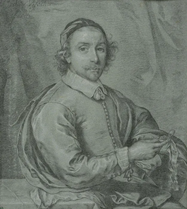 Framed Print : Half-Length Portrait of a Man Holding a Watch. Creator: Unknown Framed Print : Half-Length Portrait of a Man Holding a Watch. Creator: Unknown
