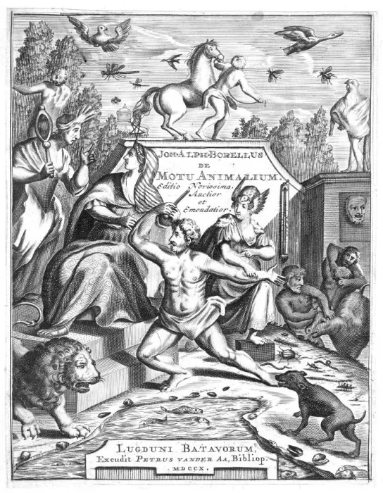 Framed Print : Half-title of De Motu Animalum by Giovanni Borelli, 1710 Framed Print : Half-title of De Motu Animalum by Giovanni Borelli, 1710