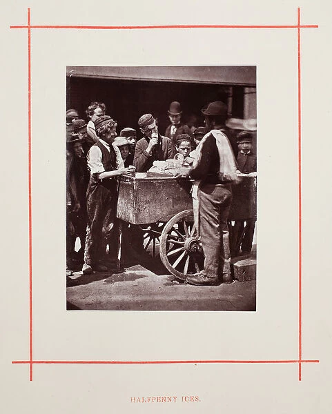 Halfpenny Ices, 1877. Creator: John Thomson
