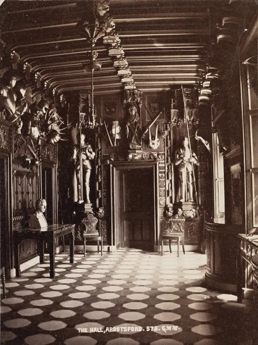 Framed Print : The Hall, Abbotsford, between 1870 and 1880. Creator: George Washington Wilson Framed Print : The Hall, Abbotsford, between 1870 and 1880. Creator: George Washington Wilson