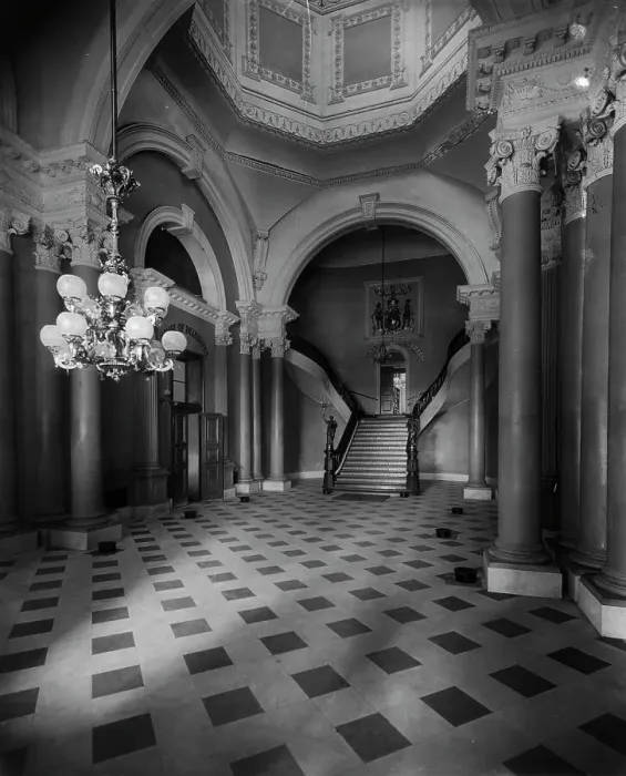 Framed Print : The Hall, Annapolis, Maryland, (1892?). Creator: Unknown Framed Print : The Hall, Annapolis, Maryland, (1892?). Creator: Unknown