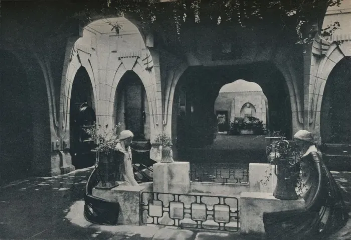 Framed Print : Hall in the German Section of the Turin Exhibition, 1902 Framed Print : Hall in the German Section of the Turin Exhibition, 1902