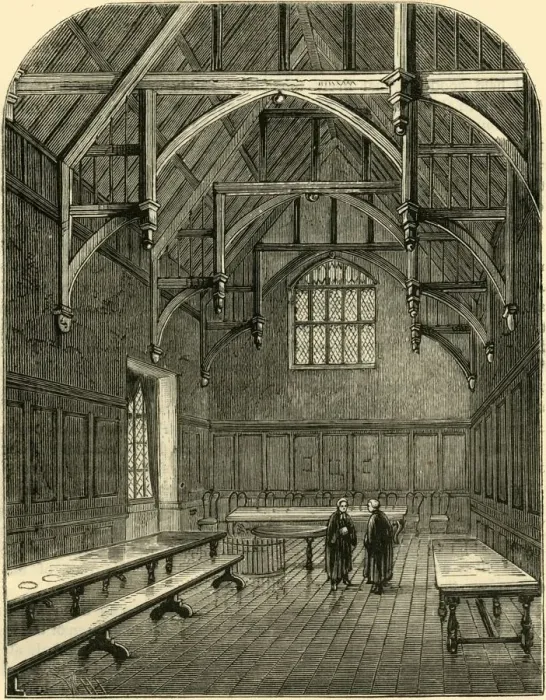 Framed Print : The Hall of Grays Inn, c1872. Creator: Unknown