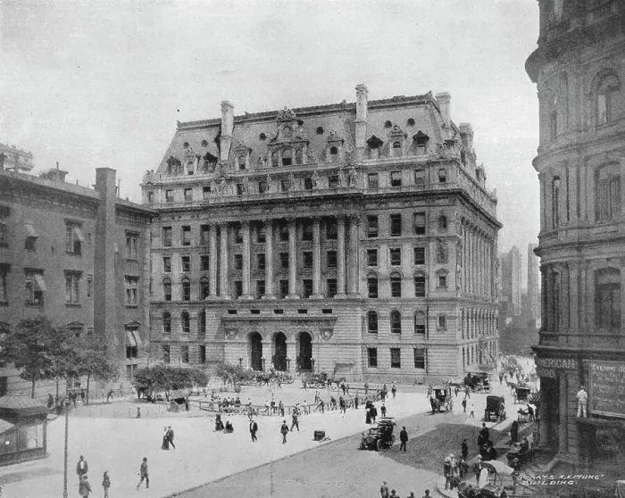 Framed Print : The Hall of Records, New York, 1915 Framed Print : The Hall of Records, New York, 1915