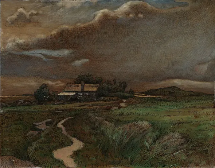 Framed Print : From Halland, 1898. Creator: Nils Kreuger Framed Print : From Halland, 1898. Creator: Nils Kreuger