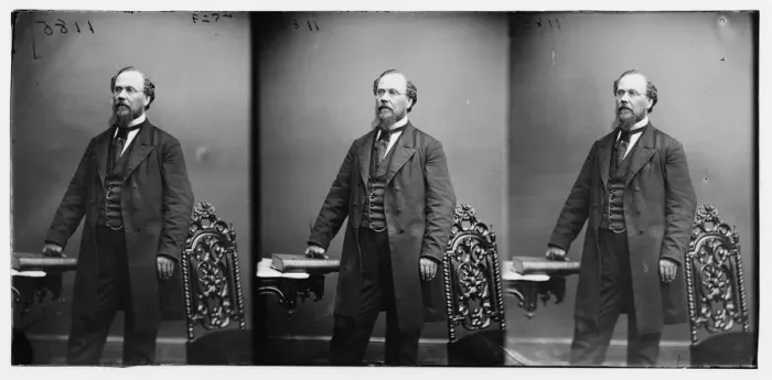 Framed Print : Halliday, M. S. ca. 1860-1865. Creator: Unknown Framed Print : Halliday, M. S. ca. 1860-1865. Creator: Unknown