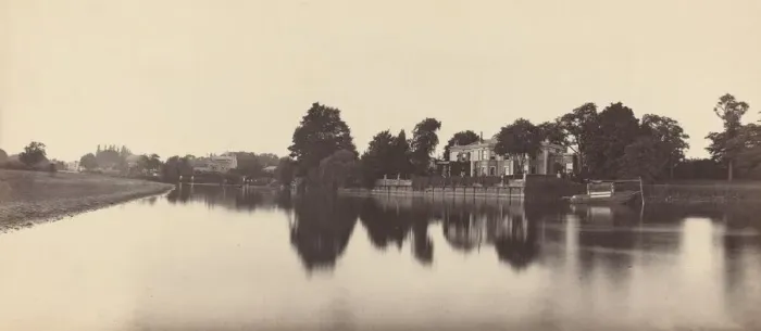Framed Print : Halliford, 1862. Creator: Victor A Prout Framed Print : Halliford, 1862. Creator: Victor A Prout