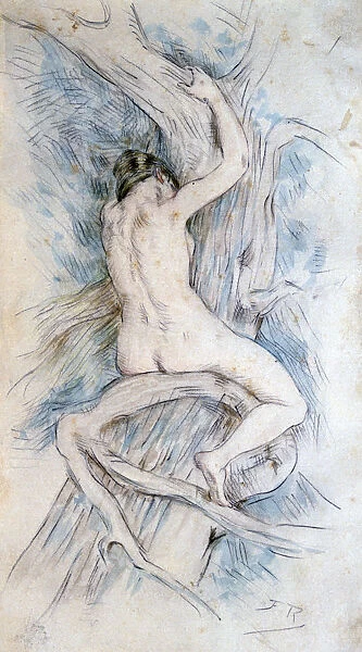 Hamadryade, c1850-1898. Artist: Felicien Joseph Victor Rops