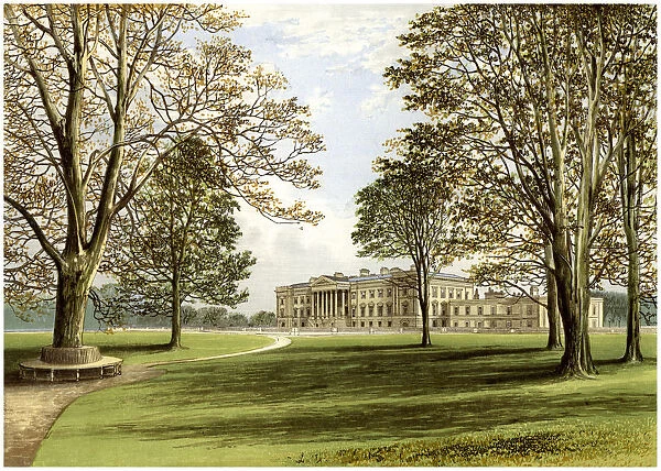 Hamilton Palace, South Lanarkshire, Scotland, home of the Duke of Hamilton, c1880