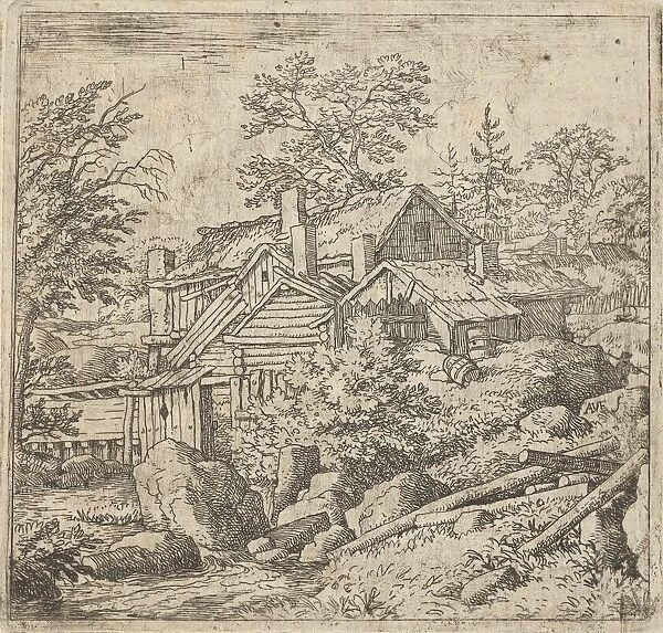 The Hamlet on the Mountainside, 17th century. Creator: Allart van Everdingen