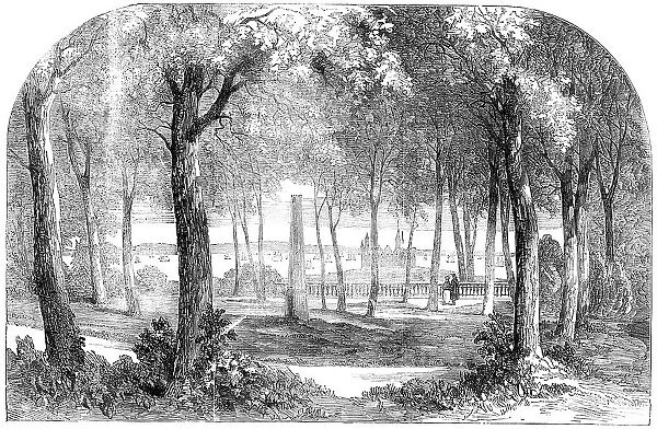 'Hamlet's Grave', Elsinore, 1856. Creator: Unknown. 'Hamlet's Grave', Elsinore, 1856. Creator: Unknown