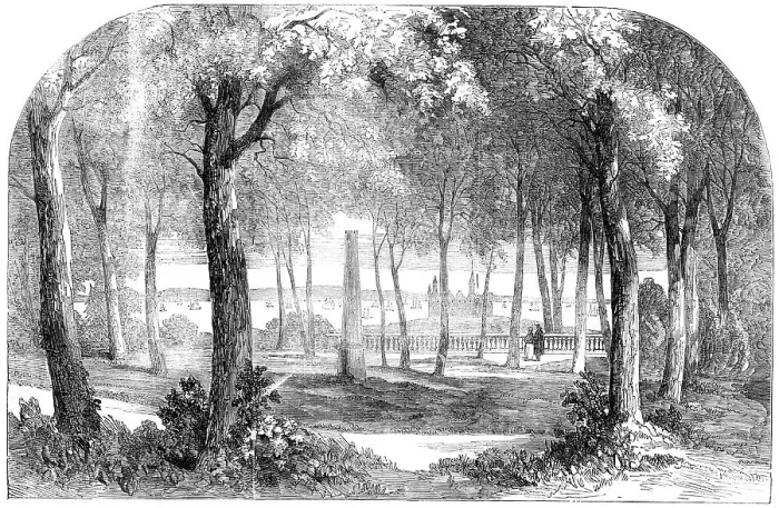 Framed Print : Hamlet's Grave, Elsinore, 1856. Creator: Unknown. Hamlet's Grave, Elsinore, 1856. Creator: Unknown Framed Print : Hamlet's Grave, Elsinore, 1856. Creator: Unknown. Hamlet's Grave, Elsinore, 1856. Creator: Unknown