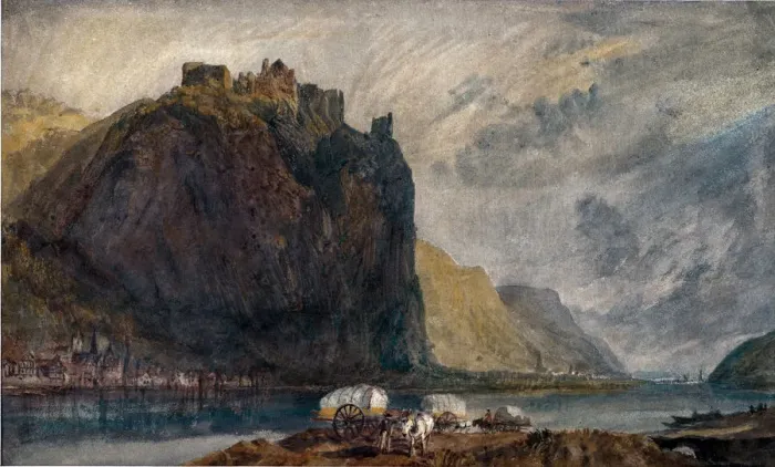 Framed Print : Hammerstein and Andernach, 1817 Framed Print : Hammerstein and Andernach, 1817