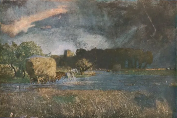 Framed Print : A Hampshire Haying, c1891, (c1930). Creator: David Murray Framed Print : A Hampshire Haying, c1891, (c1930). Creator: David Murray