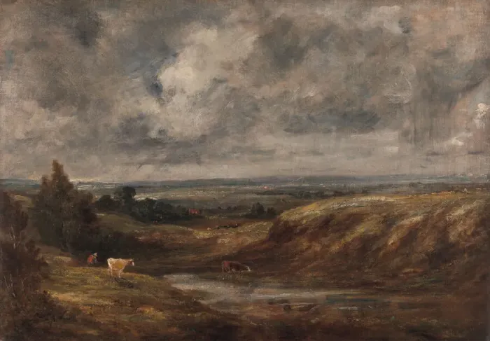 Framed Print : Hampstead Heath, 1825 to 1830. Creator: John Constable Framed Print : Hampstead Heath, 1825 to 1830. Creator: John Constable