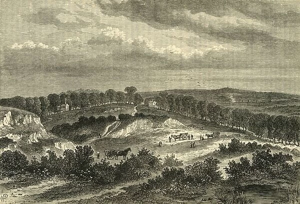 Hampstead Heath in 1840, (c1876). Creator: Unknown