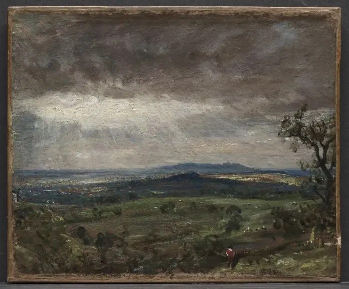 Framed Print : Hampstead Heath, Looking Toward Harrow, c. 1821. Creator: John Constable (British, 1776-1837) Framed Print : Hampstead Heath, Looking Toward Harrow, c. 1821. Creator: John Constable (British, 1776-1837)