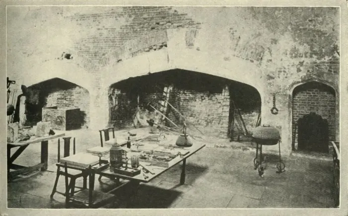 Framed Print : Hampton Court Palace - part of the palace kitchen which is kept exactly as it was Framed Print : Hampton Court Palace - part of the palace kitchen which is kept exactly as it was