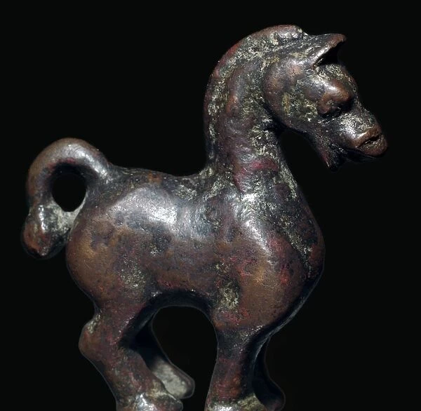 Han Dynasty Chinese bronze horse